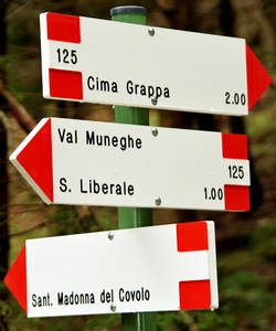 sentiero Frontal monte Scalare, valle San Liberale