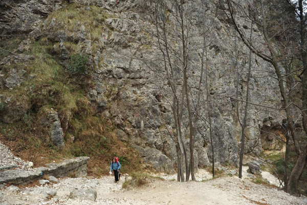 Valle Santa Felicita, palestra di arrampicata