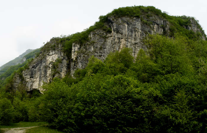 palestra free climb di Colmirano di Alano di Piave