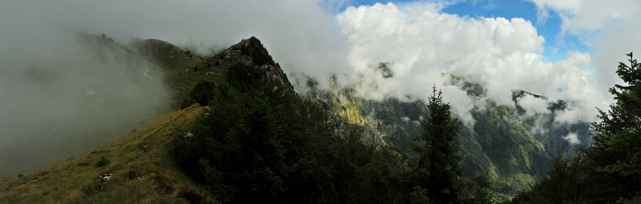 cima Grappa - fotografia panoramica