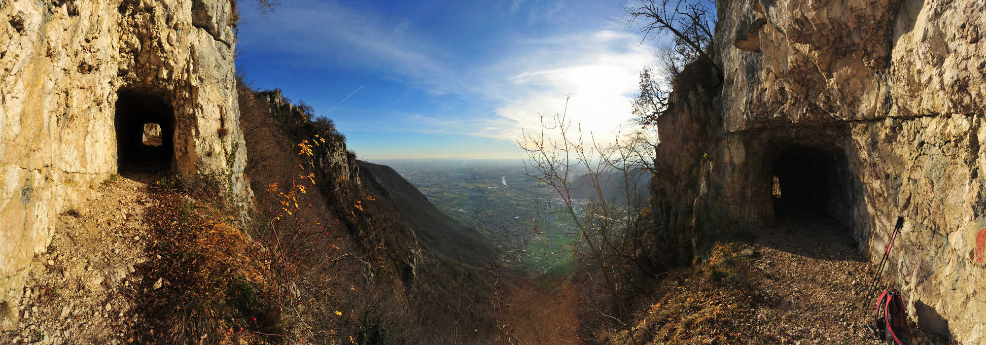 Monte Grappa, loc. Costalunga di Romano d'Ezzelino - fotografia panoramica