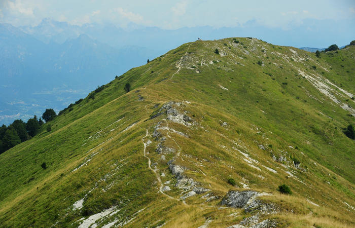 escursione dorsale CimaGrappa-Solaroli / Croce dei Lebi Col dell'Orso Salarolo Valderoa Fontanasecca Val delle Mure Cason del Sole Pian di Bala Val Vecia