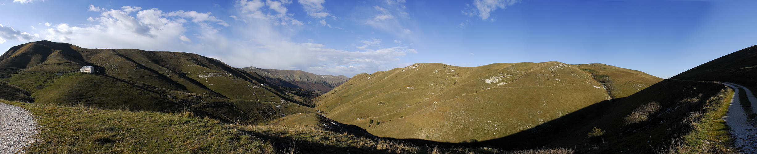 Val Archeson, Monte Grappa - fotografia panoramica