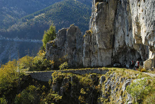 mulattiera del Boccaor, Archeson, Meatte, Val delle Mure, Valle San Liberale - Monte Grappa