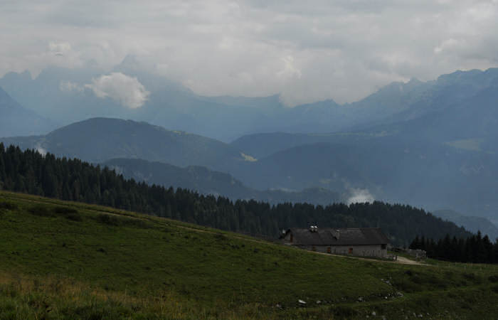 salita al monte Coppolo dal passo del Brocon