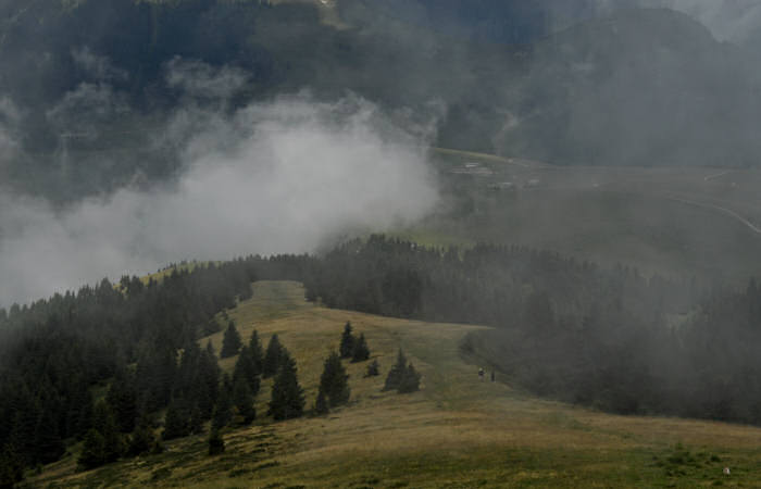 salita al monte Coppolo dal passo del Brocon