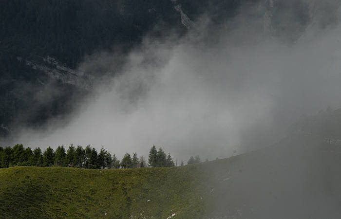 salita al monte Coppolo dal passo del Brocon