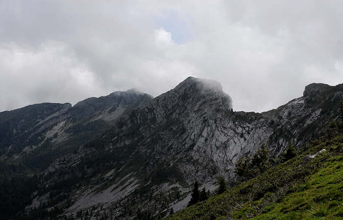 salita al monte Coppolo dal passo del Brocon