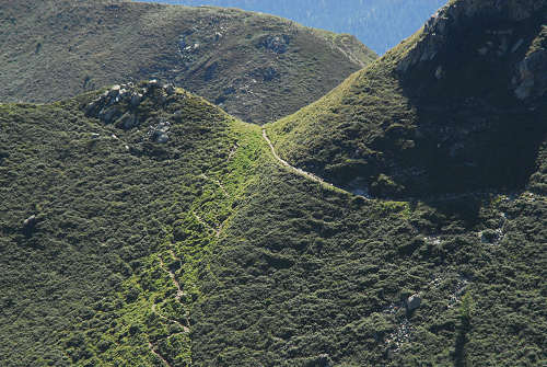 lago di Calaita, forcella Grugola, cima Folga, forcella Folga