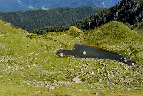 lago di Calaita, forcella Grugola, cima Folga, forcella Folga