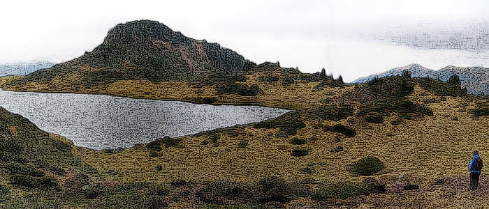 Lago delle Buse, Manghen, Lagorai