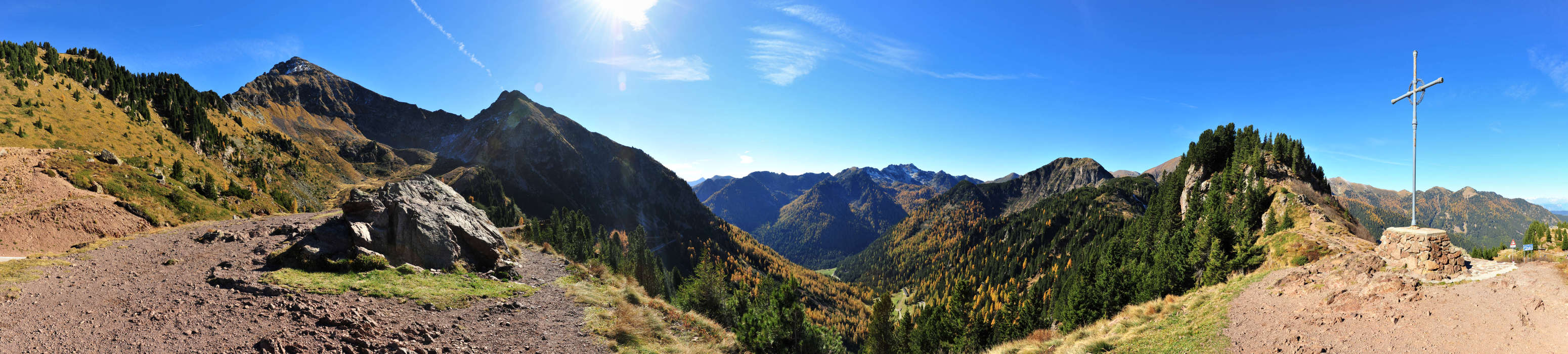 dal passo Manghen verso la Val Calamento, Lagorai, Trentino