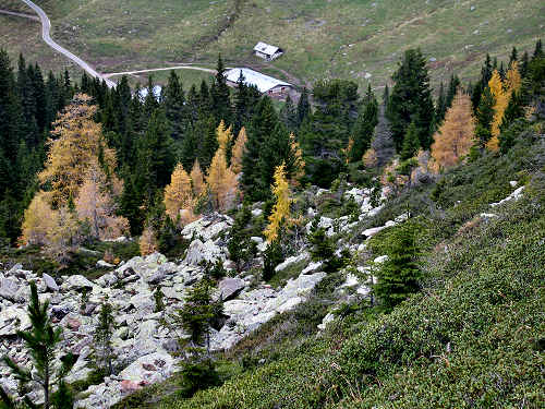 Lagorai, passo Manghen, val Calamento, val Cadino di Fiemme