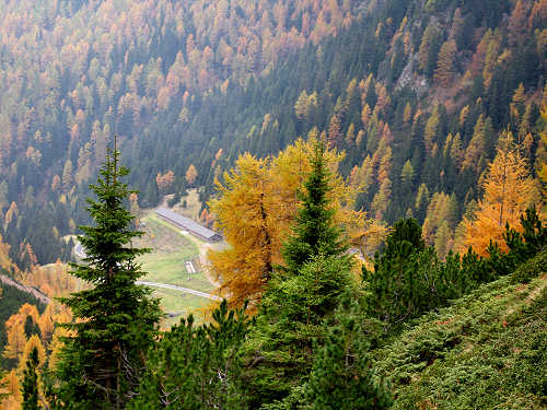 Lagorai, passo Manghen, val Calamento, val Cadino di Fiemme