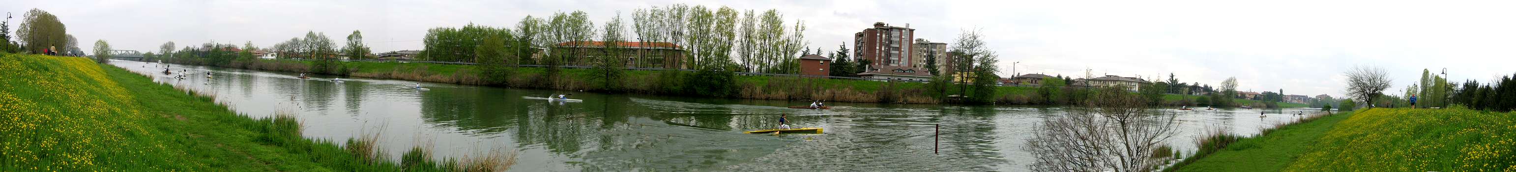 Padova - Canale Scaricatore, fiume Bacchiglione