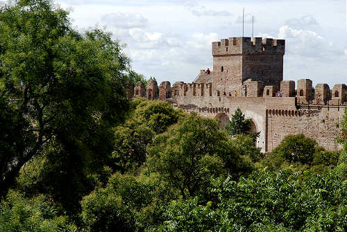 camminamento di ronda sulle mura di Cittadella