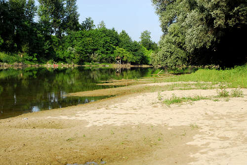 fiume Brenta a Pieve di Curtarolo