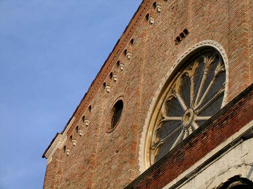 Padova - Chiesa Eremitani, cappella Ovetari, Andrea Mantegna