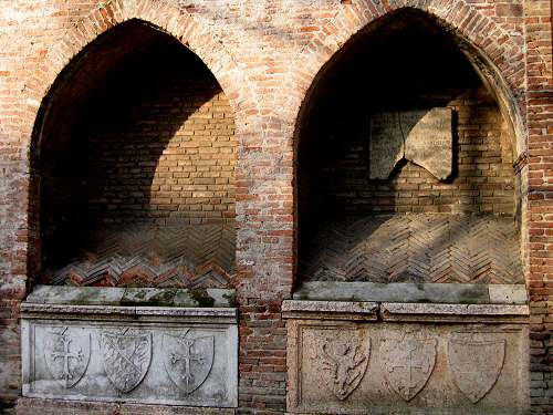 Padova - Chiesa Eremitani, cappella Ovetari, Andrea Mantegna
