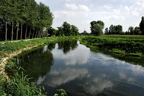 pista ciclabile fiume Tergola tra San Giorgio delle Pertiche, Campodarsego, Vigonza