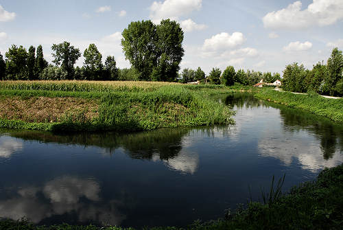 pista ciclabile fiume Tergola tra San Giorgio delle Pertiche, Campodarsego, Vigonza