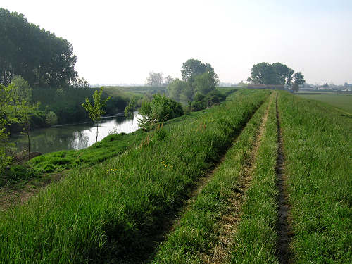 argine Roncajette del fiume Bacchiglione - da Padova a Bovolenta