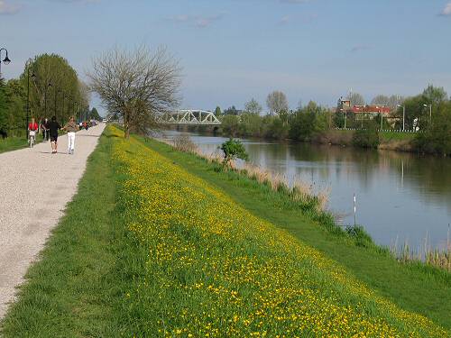 Padova - Canale Scaricatore e Canale San Gregorio