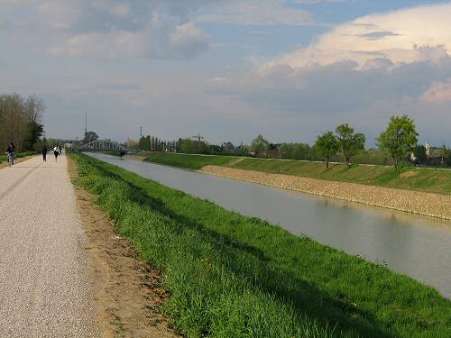 Padova - Canale Scaricatore e Canale San Gregorio