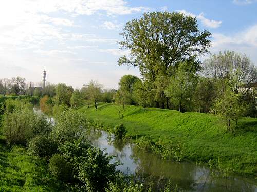 Padova - Canale Scaricatore e Canale San Gregorio