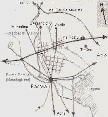 canali e acque a Padova