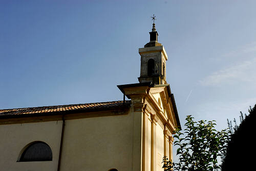 Santuario di Tessara e fiume Brenta a Curtarolo