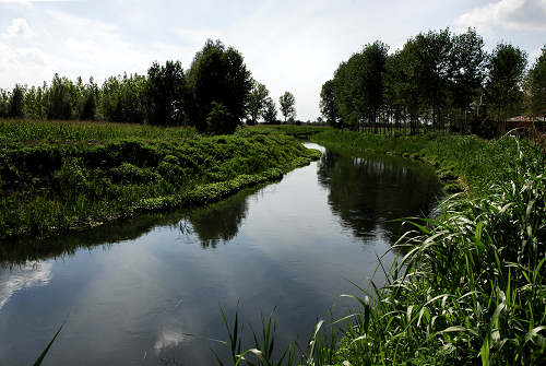 pista ciclabile fiume Tergola tra San Giorgio delle Pertiche, Campodarsego, Vigonza