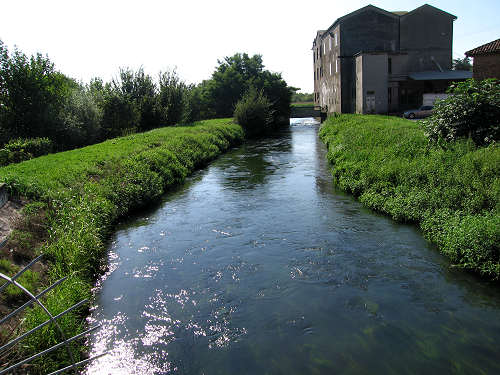 pista ciclabile fiume Tergola tra San Giorgio delle Pertiche, Campodarsego, Vigonza