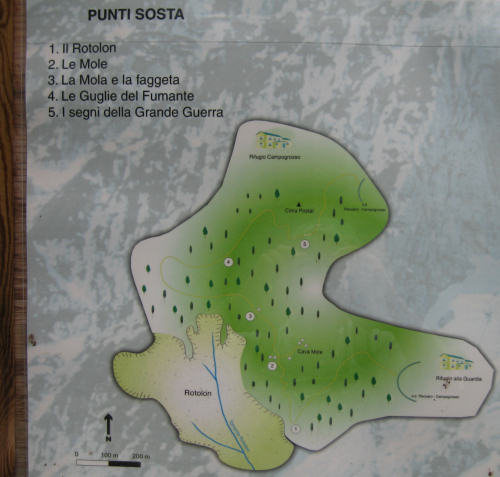 Sentiero delle Mole all'alpe di Capogrosso, Recoaro Terme