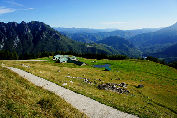 salita al rifugio Papa al Pasubio, strada Scarubbi strada Eroi
