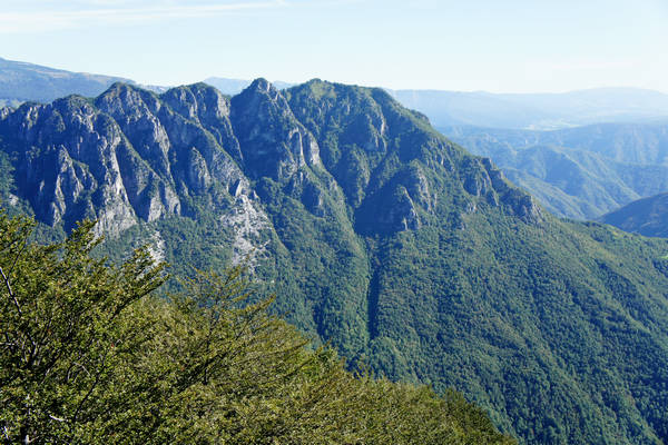salita al rifugio Papa al Pasubio, strada Scarubbi strada Eroi