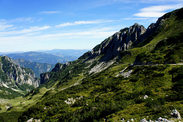 salita al rifugio Papa al Pasubio, strada Scarubbi strada Eroi