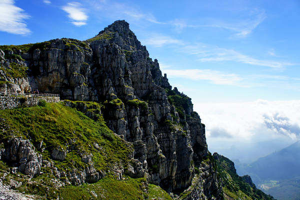 salita al rifugio Papa al Pasubio, strada Scarubbi strada Eroi