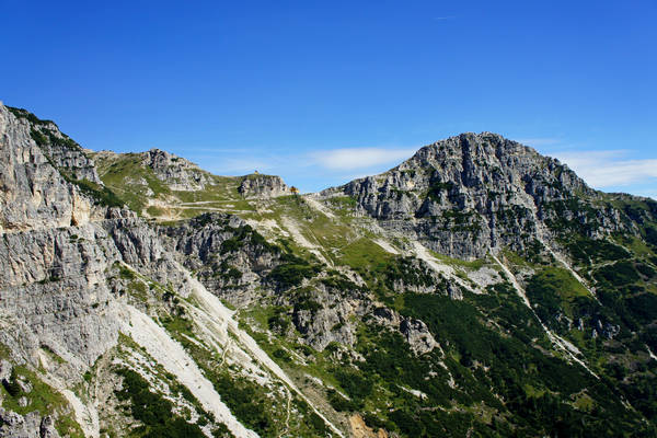 salita al rifugio Papa al Pasubio, strada Scarubbi strada Eroi