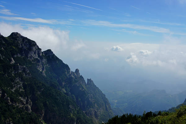 salita al rifugio Papa al Pasubio, strada Scarubbi strada Eroi