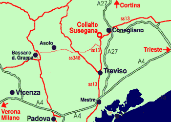 Collalto di Susegana, Treviso colli del Prosecco