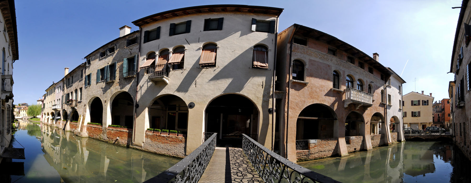 Treviso - canale Buranelli, fiume Sile e Cagnan