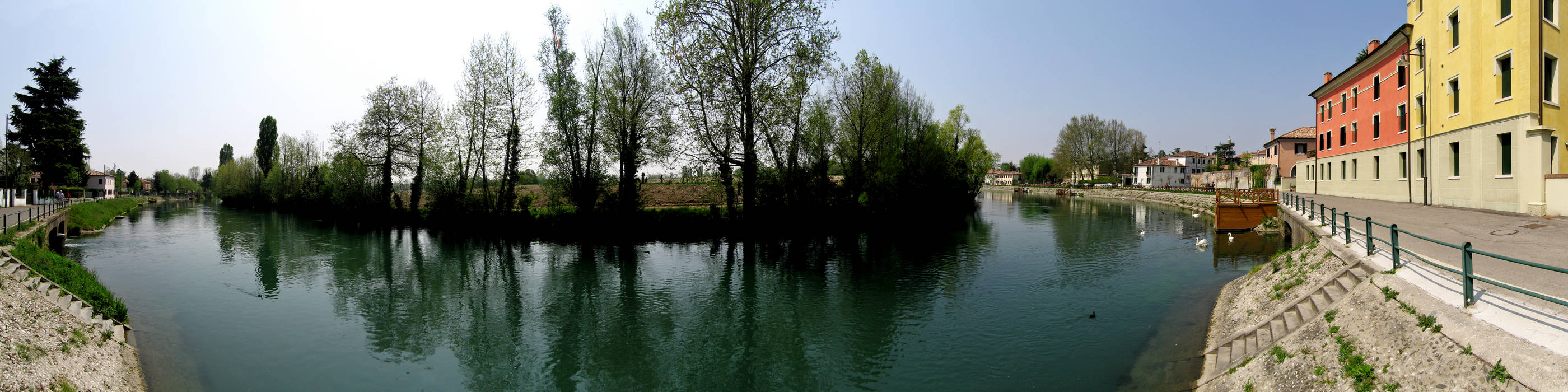 Treviso - Alzaie lungo il fiume Sile