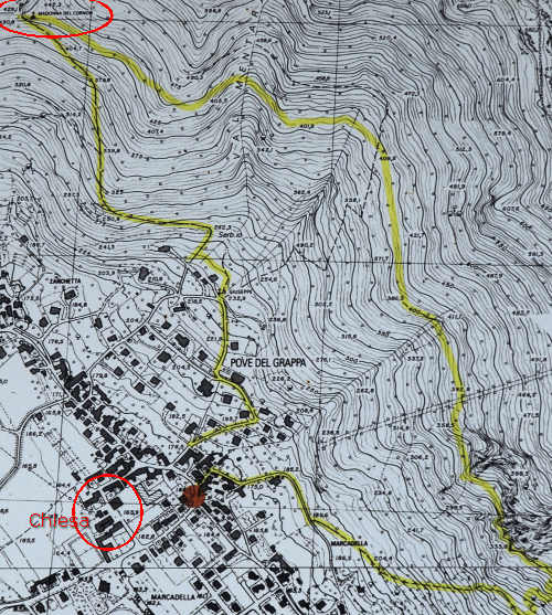 Pove del Grappa - sentiero didattico Madonna del Cornon