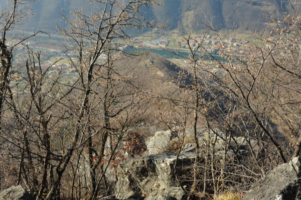 Canal del Brenta a Solagna, eremo di San Giorgio e cresta San Giorgio