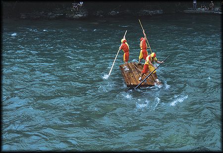 palio delle zattere a Valstagna