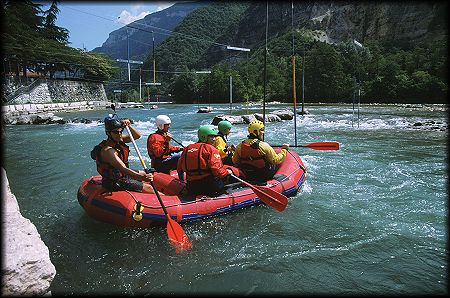 kajak, canottaggio sul fiume Brenta a Valstagna