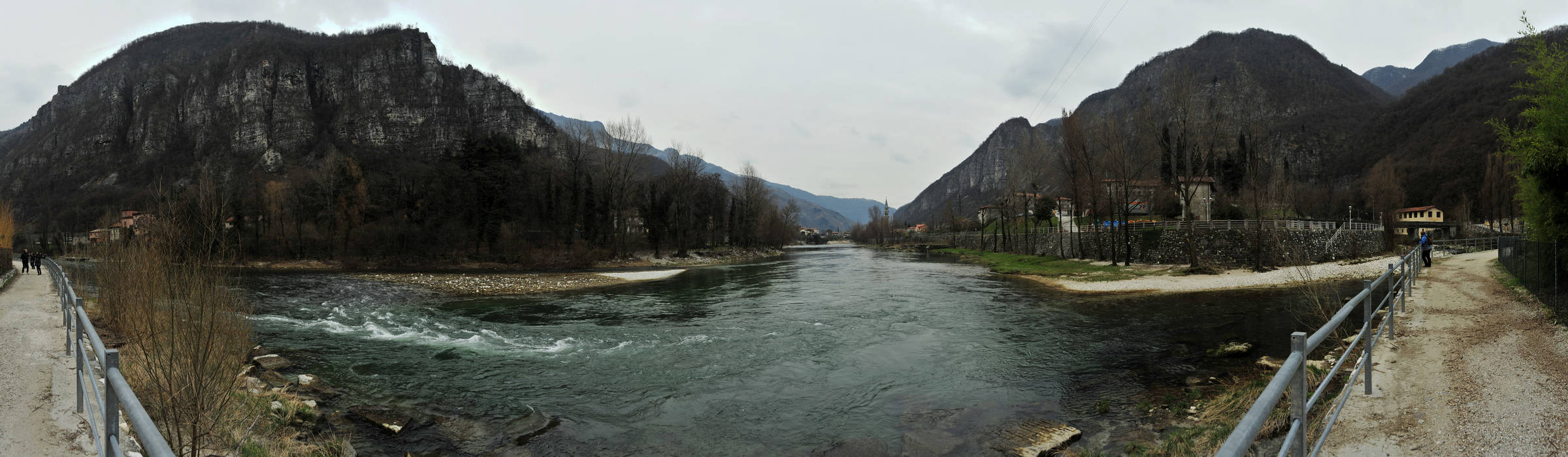 fiume Brenta a Oliero di Valstagna