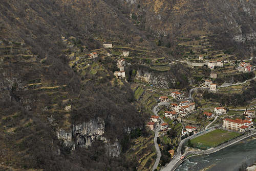 terrazzamenti e masiere nel Canal di Brenta a Valstagna