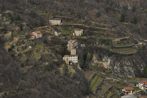 terrazzamenti e masiere nel Canal di Brenta a Valstagna